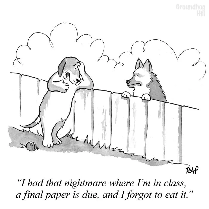 30 Humorous One-Panel Comics By Rose Anne Prevec That Capture Life Through Animal Antics