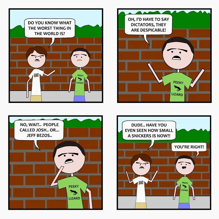 These 25 Comics By Captain Sticky Blend Weird Creatures And Social Fails Perfectly