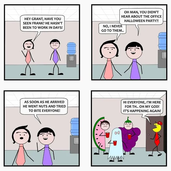 These 25 Comics By Captain Sticky Blend Weird Creatures And Social Fails Perfectly