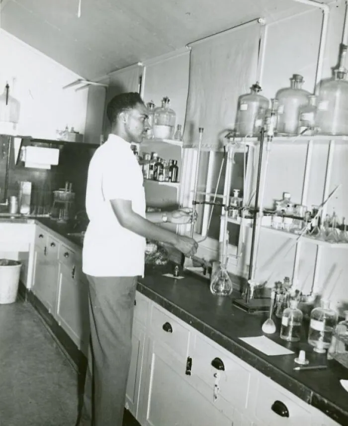 Private First Class Alfred Pierce, Jr., A Laboratory Technician At Fort Ord, California
