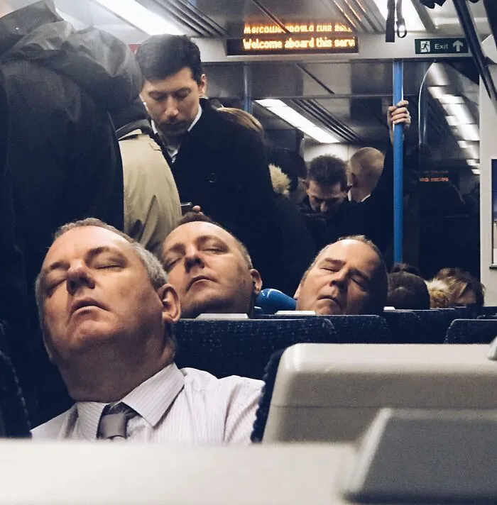 These Three Random Men In My Photo Look Like The Same Person