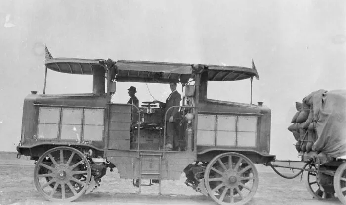 The Muller Falkiner Road Train, 1915, February-April