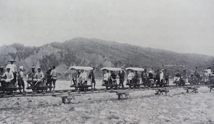 Taiwanese Lighthand Push Car Railways, Circa 1907