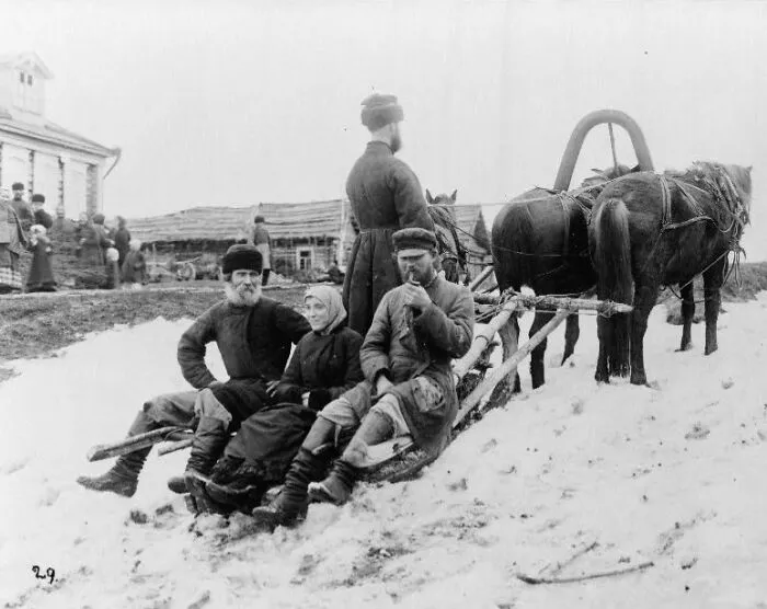 Troika, In Snow, Russia, Between 1880 And 1924