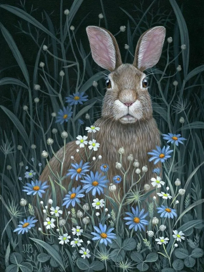 This Artist Creates Beautiful Paintings That Are A Mix Of Nature And Fantasy (45 Pics)