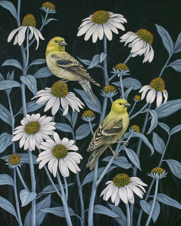 This Artist Creates Beautiful Paintings That Are A Mix Of Nature And Fantasy (45 Pics)