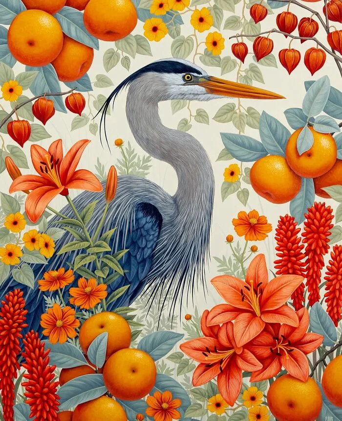 This Artist Creates Beautiful Paintings That Are A Mix Of Nature And Fantasy (45 Pics)