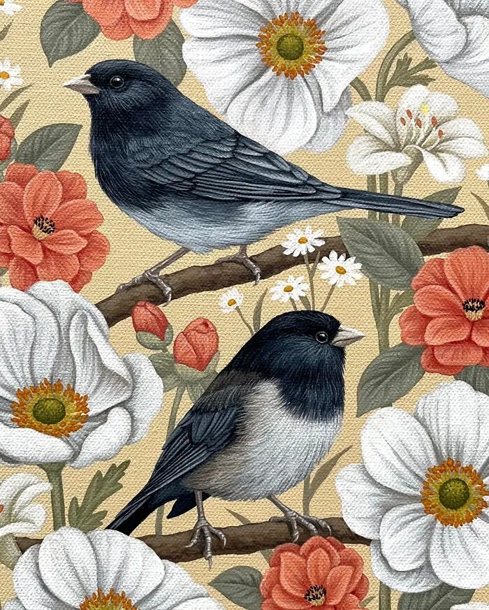 This Artist Creates Beautiful Paintings That Are A Mix Of Nature And Fantasy (45 Pics)