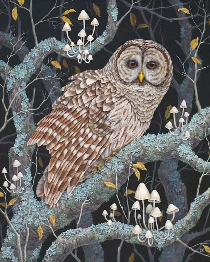 This Artist Creates Beautiful Paintings That Are A Mix Of Nature And Fantasy (45 Pics)