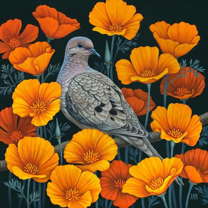This Artist Creates Beautiful Paintings That Are A Mix Of Nature And Fantasy (45 Pics)