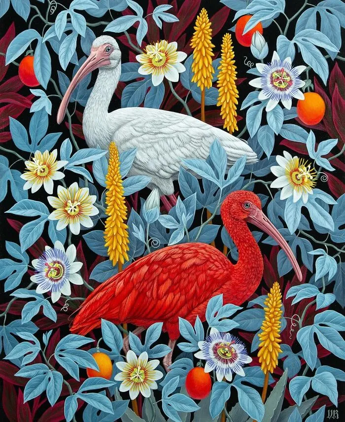 This Artist Creates Beautiful Paintings That Are A Mix Of Nature And Fantasy (45 Pics)