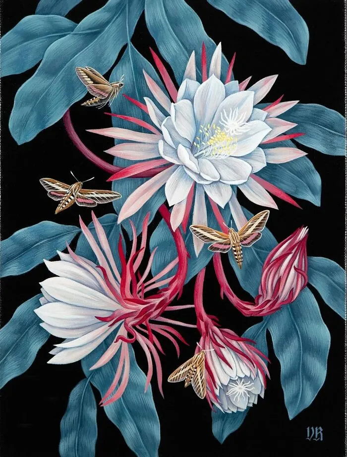 This Artist Creates Beautiful Paintings That Are A Mix Of Nature And Fantasy (45 Pics)