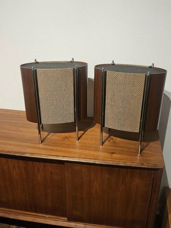 A Pair Of Arvin Speakers I Just Finished Restoring
