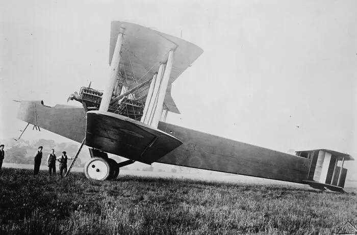 British Handley Page, Between Ca. 1915 And Ca. 1920
