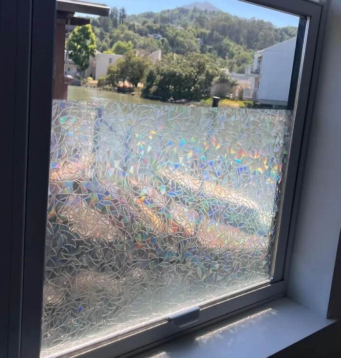 You Can Finally Achieve Peak 'No Pants, No Problem' Living This Weekend With The Quick Addition Of Some <a Style="Display:inline;" Href="Https://Www.amazon.com/Rabbitgoo-Privacy-Rainbow-Decorative-Non-Adhesive/Dp/B01n20yr6b?ie=utf8&th=1&linkcode=ll1&tag=bpkoala-20&linkid=10244db98c4685497a905c0321d33aa0&language=en_us&ref_=as_li_ss_tl" Target="_blank"><span Style="Font: Inherit; Color: #d74b1f;"> Window Privacy Film </Span> To Your Windows