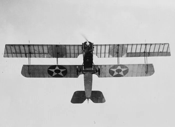 "Looping" Airplane Flown By A Marine At The Marine Flying Field, Miami, Florida During World War I, 1918 