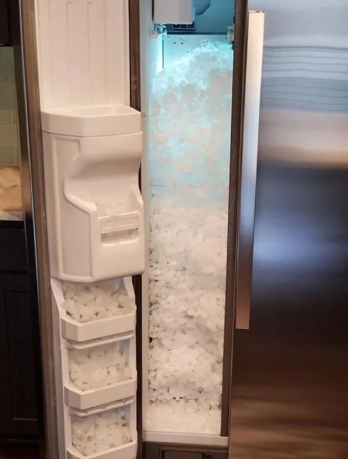 ¡Hielo infinito!