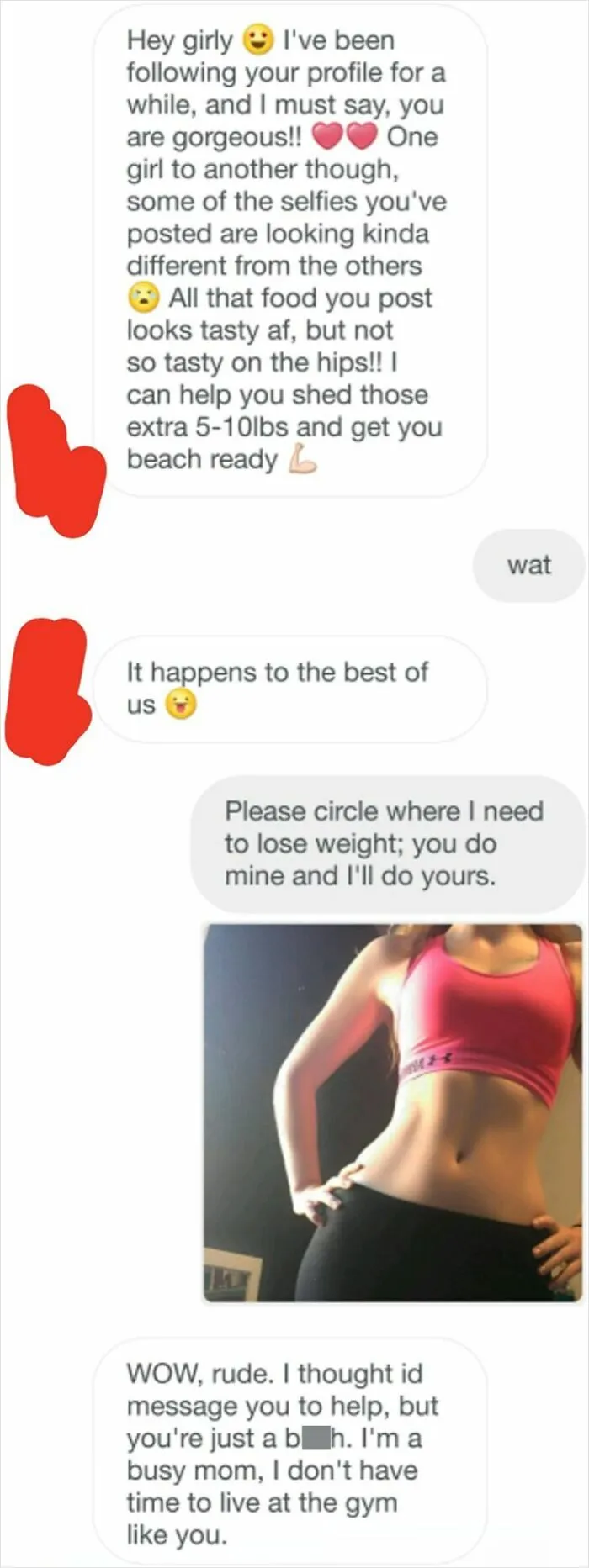 You Were The One Being Rude To Her From The Start