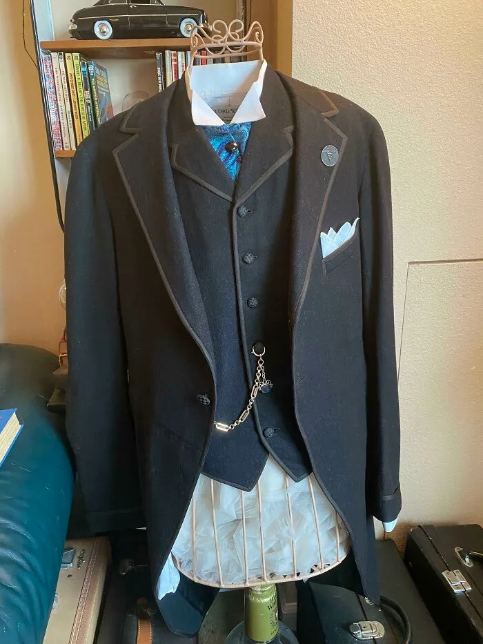 Este traje tiene 100 años