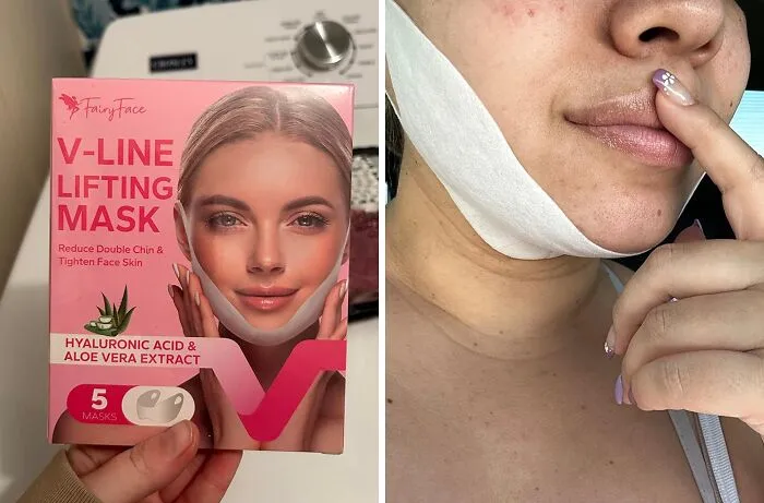 Snatch That Jawline And Pretend You Got Fillers With A Tightening <a Style="Display:inline;" Href="Https://Www.amazon.com/Fairyface-Hydrogel-Collagen-Anti-Aging-Anti-Wrinkle/Dp/B0brd3k62k?ie=utf8&linkcode=ll1&tag=bpgrape-20&linkid=9d1581af32e98d0566a31a3a5d4abd6a&language=en_us&ref_=as_li_ss_tl" Target="_blank"><span Style="Font: Inherit; Color: #d74b1f;"> V Line Lifting Mask </Span>
