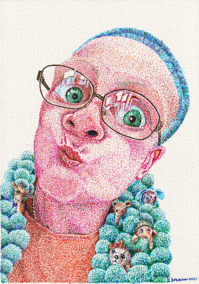 I Create Artwork By Adding Thousands Of Dots; Here Are My Latest Colorful Ones (15 Pics)