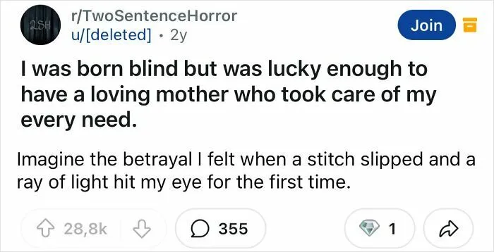 50 Scary Stories That Prove All It Takes Is 2 Sentences To Not Sleep At Night (New Posts)