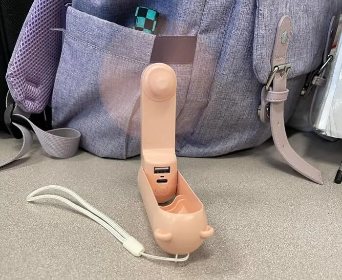 Your Fyp Has Probably Been Screaming At You To Get A <a Style="Display:inline;" Href="Https://Www.amazon.com/Rechargeable-Handheld-Portable-Operated-Flashlight/Dp/B07qk9c9kt?ie=utf8&th=1&linkcode=ll1&tag=bpgoose-20&linkid=8f6e823a7a0009718ccaf5dc8e8bf263&language=en_us&ref_=as_li_ss_tl" Target="_blank"><span Style="Font: Inherit; Color: #d74b1f;"> Handheld Mini Fan </Span> And Honestly, It's Not Wrong For Staying Cool On The Go