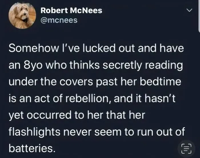 8 Year Old’s Rebellion
