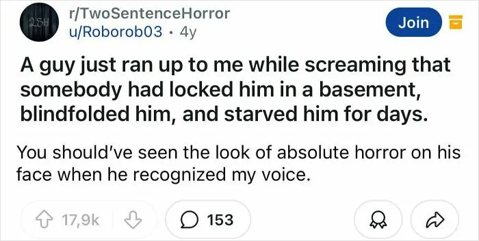 50 Scary Stories That Prove All It Takes Is 2 Sentences To Not Sleep At Night (New Posts)