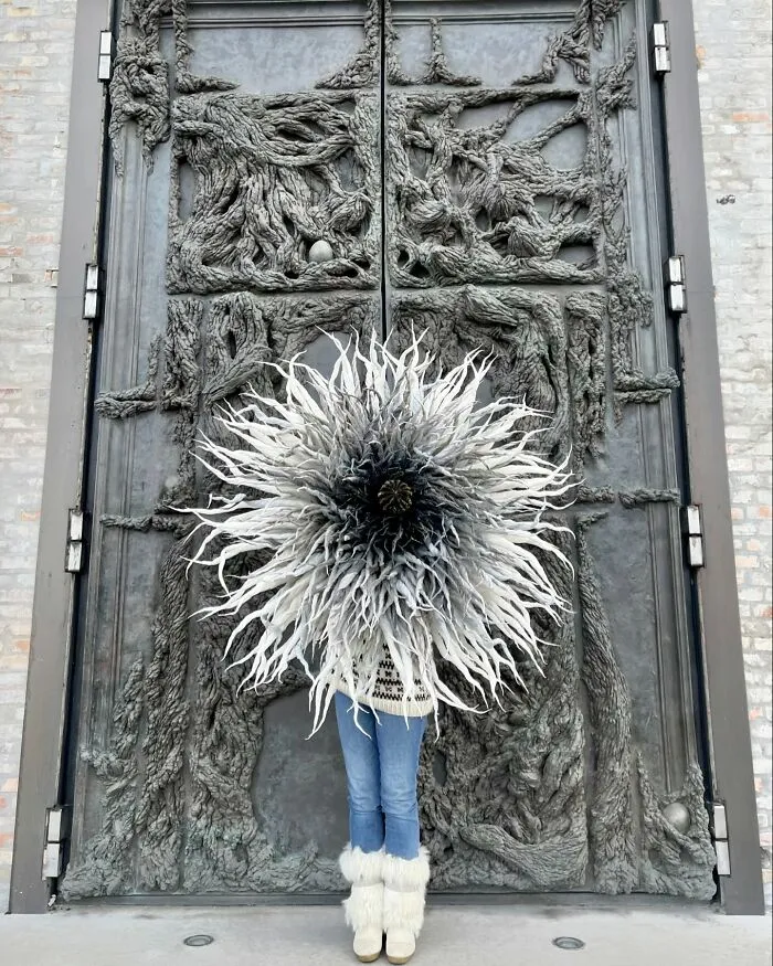 34 Enormous Tissue Paper Flowers Created By This Artist (New Pics)
