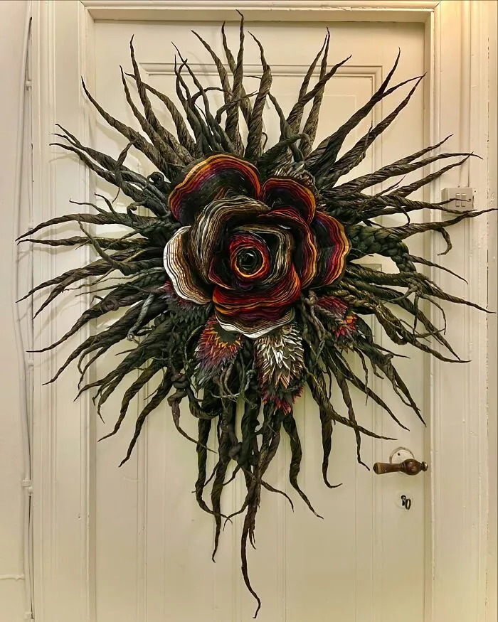 34 Enormous Tissue Paper Flowers Created By This Artist (New Pics)