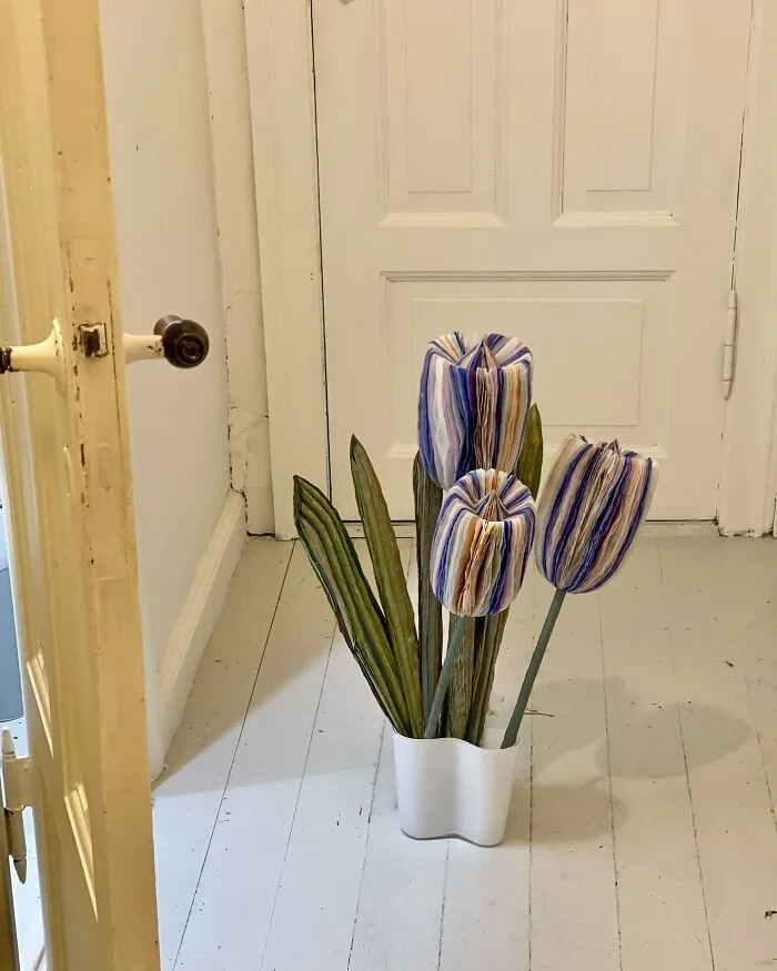 34 Enormous Tissue Paper Flowers Created By This Artist (New Pics)