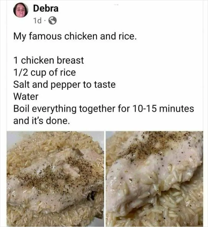 40 Disgusting Pics Of Food Someone Actually Was Served And Even Ate