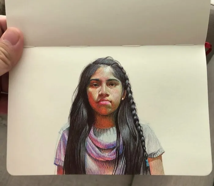 30 Sketchbook Drawings By Nicolas V. Sanchez That Show The Power Of Ballpoint Pen Art