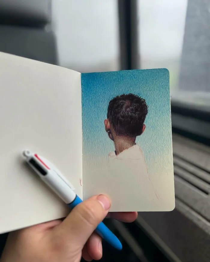 30 Sketchbook Drawings By Nicolas V. Sanchez That Show The Power Of Ballpoint Pen Art
