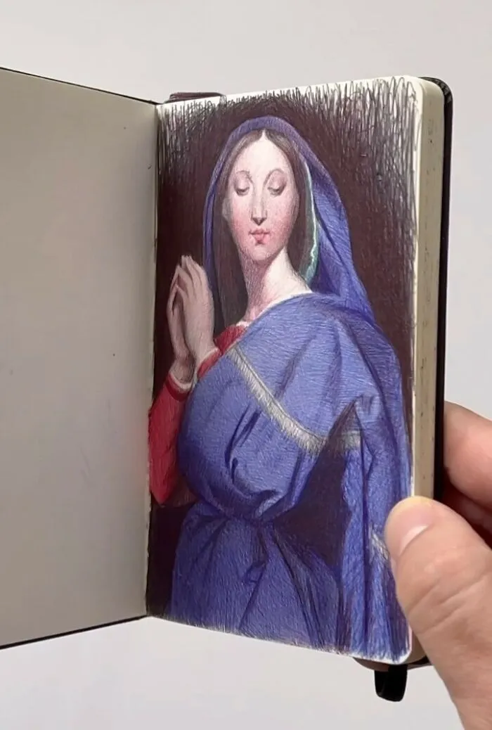 30 Sketchbook Drawings By Nicolas V. Sanchez That Show The Power Of Ballpoint Pen Art