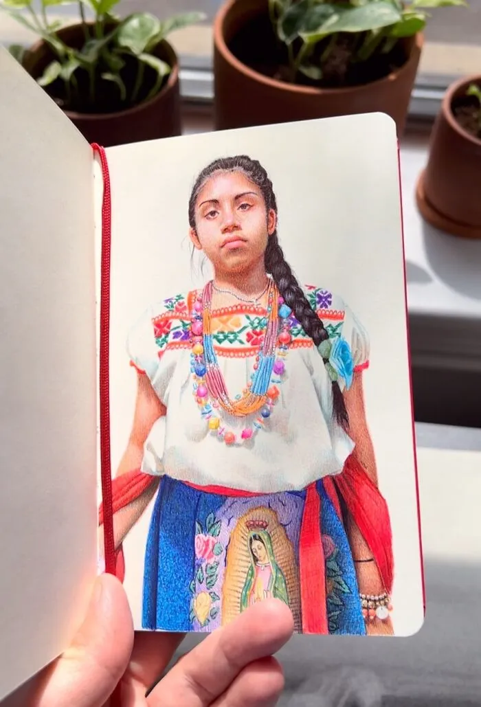 30 Sketchbook Drawings By Nicolas V. Sanchez That Show The Power Of Ballpoint Pen Art