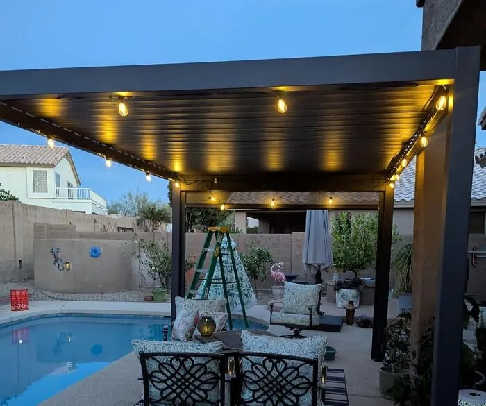 Your Backyard's Nighttime Ambiance Is About To Get A Serious Upgrade, No Messy Wires Or Electricians Needed, Thanks To Some <a Style="Display:inline;" Href="Https://Www.amazon.com/Addlon-Solar-String-Lights-Waterproof/Dp/B0bkfr84tk?ie=utf8&th=1&linkcode=ll1&tag=bprhinoceros-20&linkid=e00319ae1a511edf986a7259e307e3f3&language=en_us&ref_=as_li_ss_tl" Target="_blank"><span Style="Font: Inherit; Color: #d74b1f;"> Solar Outdoor Lights </Span>
