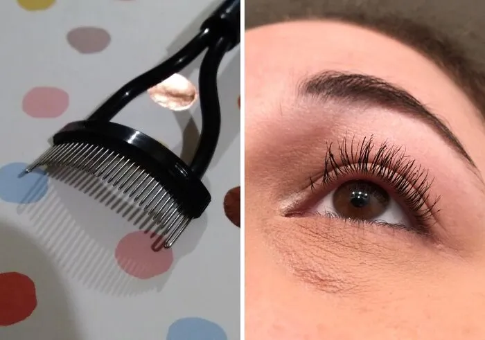 Those Pesky Mascara Clumps That Make Your Lashes Look Like Tiny Spider Legs Are No Match For A Good <a Style="Display:inline;" Href="Https://Www.amazon.com/Docolor-Eyelash-Curlers-Applicator-Grooming/Dp/B01g1hc3h8?ie=utf8&th=1&linkcode=ll1&tag=bphyena-20&linkid=39e62b7bfb022695fdb37d5dc31ad700&language=en_us&ref_=as_li_ss_tl" Target="_blank"><span Style="Font: Inherit; Color: #d74b1f;"> Eyelash Separator Tool </Span>