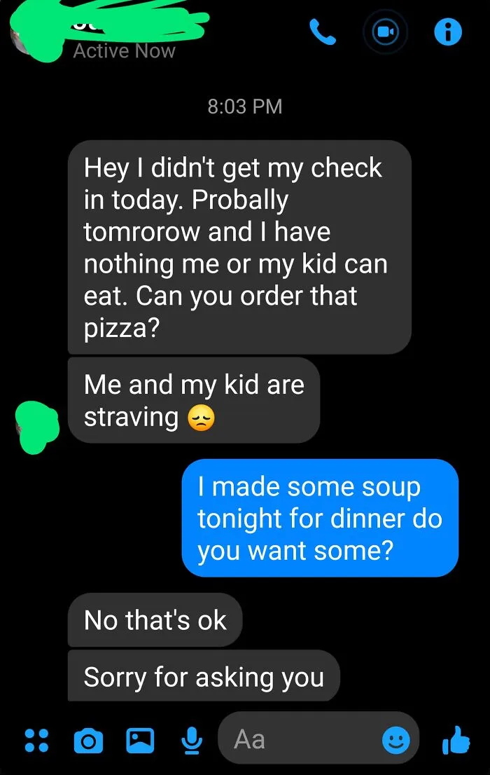 "My Kid Hasn't Eaten Since Yesterday"
