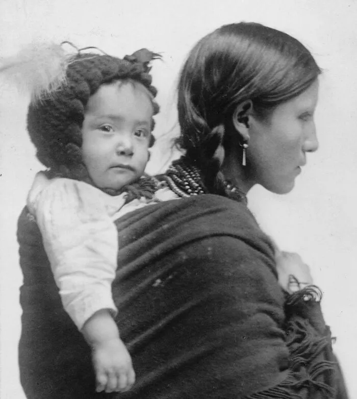 Native American Woman From Plains Region, 1901