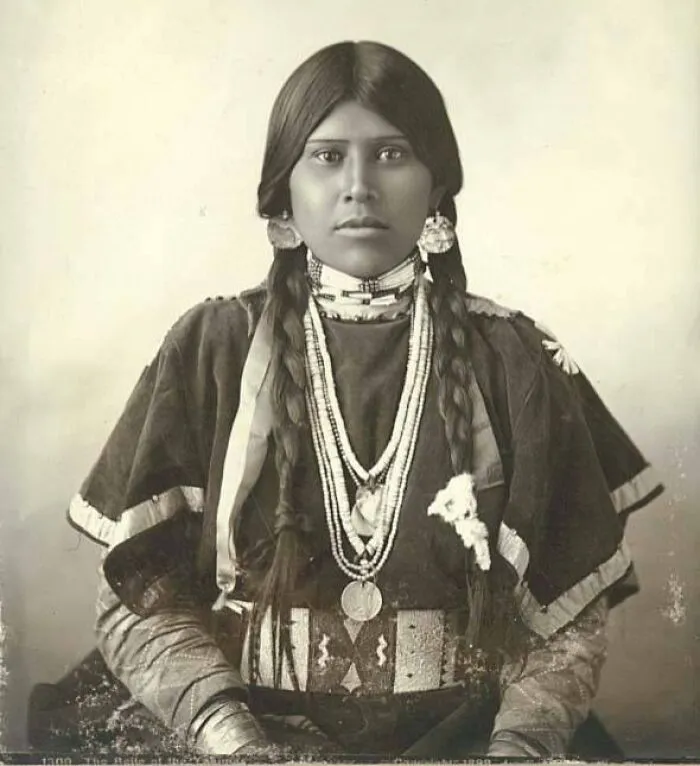 Yakama Indian Woman, Washington, 1899