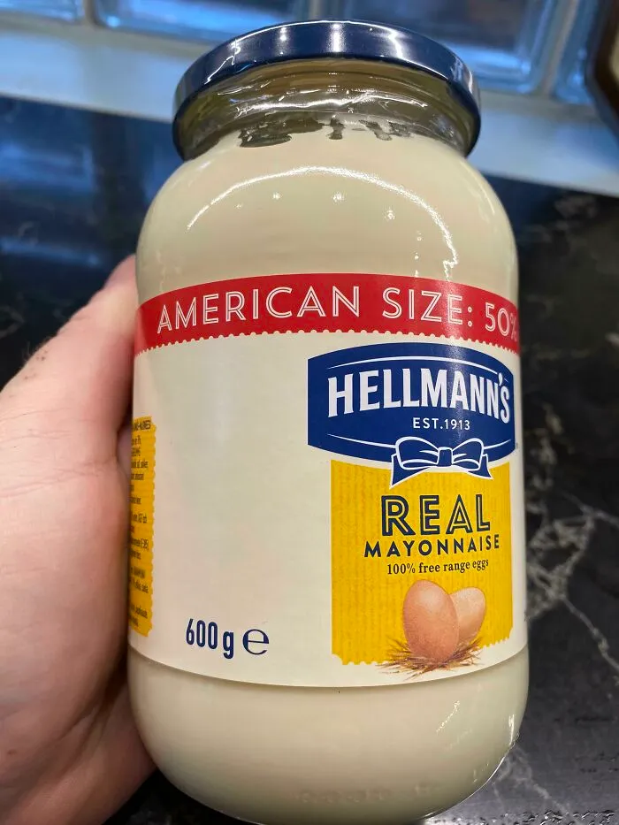 In Finland They Advertise The ‘Extra Large’ Size As ‘American Size’