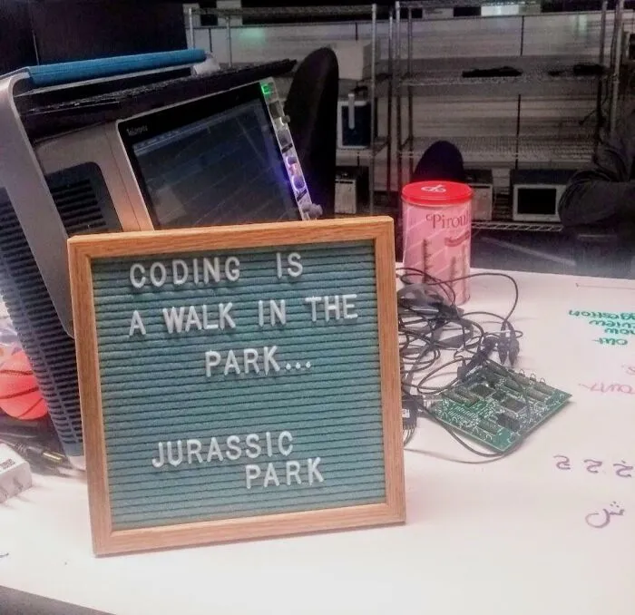 Your Cubicle Is About To Become The Epicenter Of Witty Commentary And Passive-Aggressive Reminders Now That This Chic <a Style="Display:inline;" Href="Https://Www.amazon.com/Seafoam-Felt-Inches-Changeable-Include/Dp/B0741dxtbw?ie=utf8&th=1&linkcode=ll1&tag=bpstingray-20&linkid=ea66c1a48e33aa0aea7b4943b9ca387d&language=en_us&ref_=as_li_ss_tl" Target="_blank"><span Style="Font: Inherit; Color: #d74b1f;"> Seafoam Green Letterboard </Span> Exists