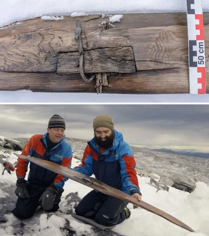 1300 Year-Old Viking Skis