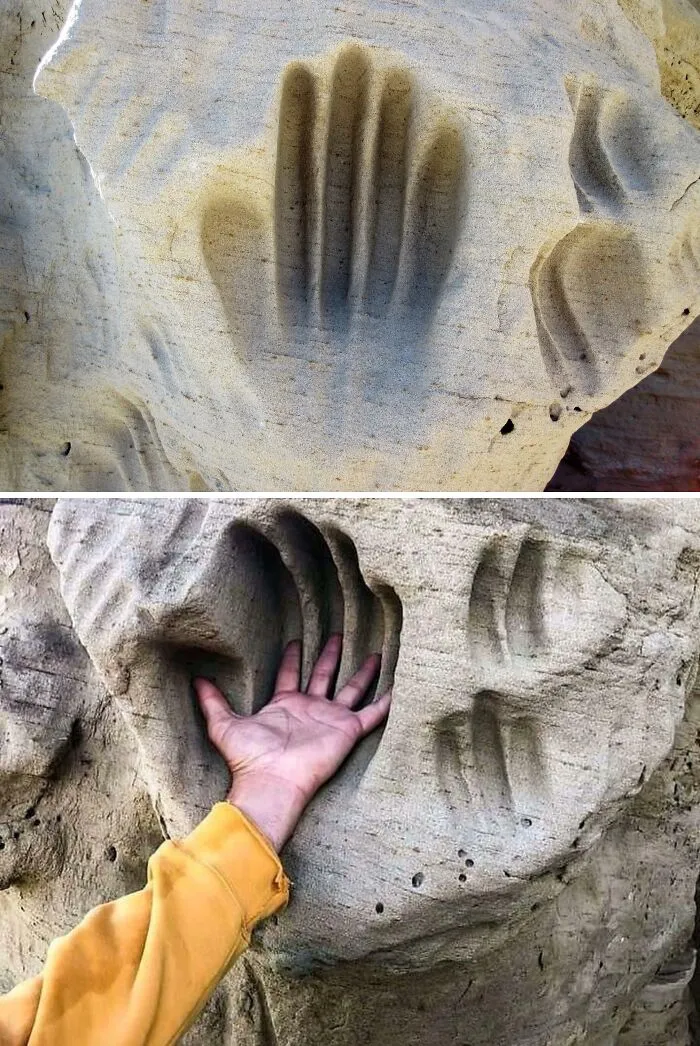 White Mountain’s Numerous Handprints 