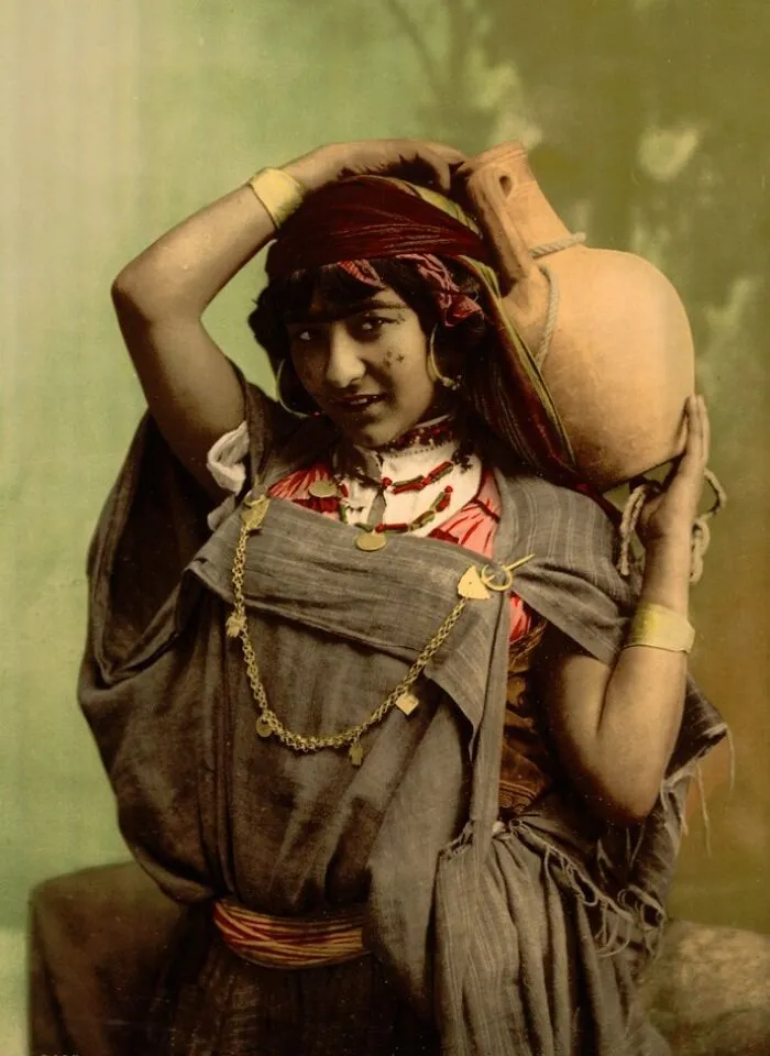 A Bedouin Woman, Tunis, 1899