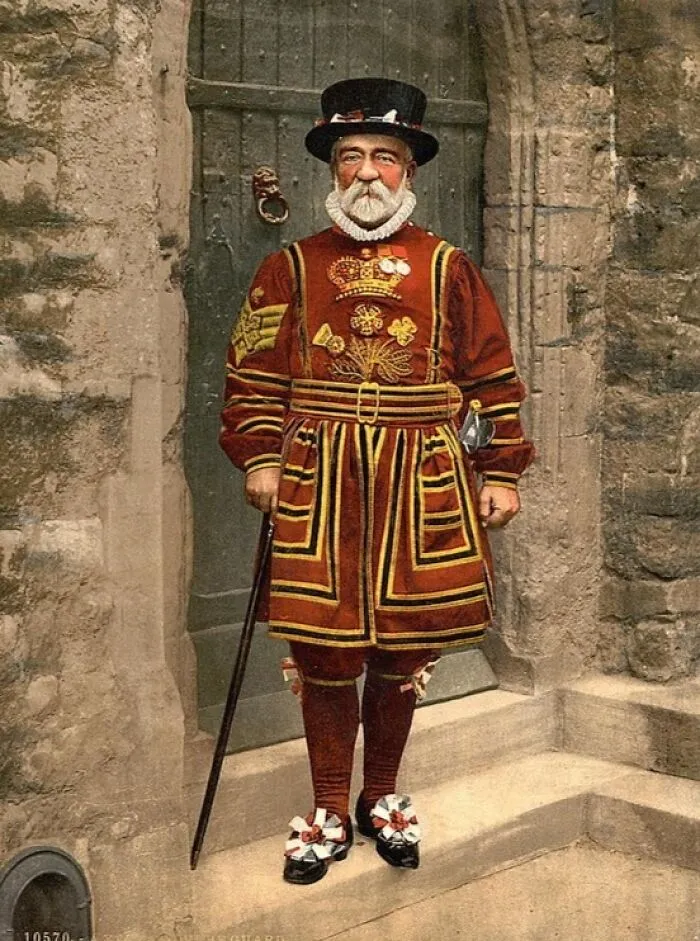A Yeoman Of The Guard (Beefeater), London, England, C. 1890