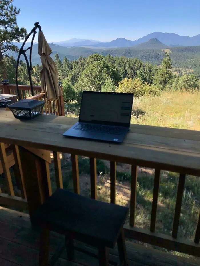 Just Relocated From Atlanta To Colorado. This Is My New Work From Home Setup