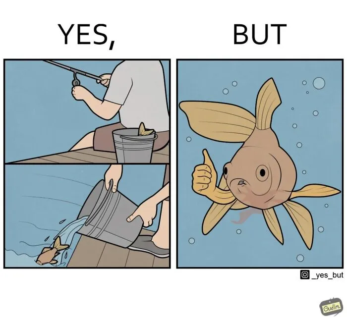 22 Brilliantly Simple Yet Effective “Yes, But” Comics By Anton Gudim (New Pics)